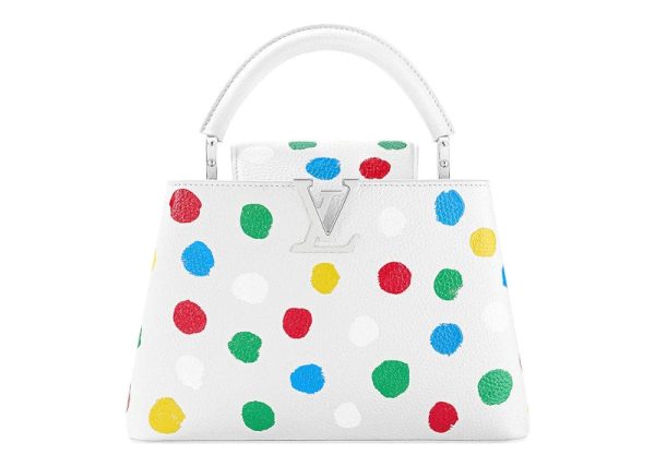 Louis Vuitton X Yayoi Kusama Capucines Bb White Online