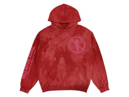 Travis Scott X Sp5Der Hoodie Red For Sale