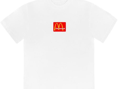 Travis Scott X Mcdonald S Sesame T-Shirt White Online now