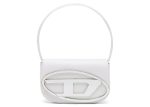 Diesel 1Dr Shoulder Bag Nappa Leather White Online Sale