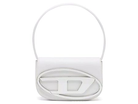 Diesel 1Dr Shoulder Bag Nappa Leather White Online Sale