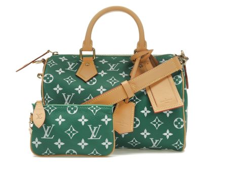 Louis Vuitton Speedy P9 Bandoulière 25 Monogram Leather Green Supply