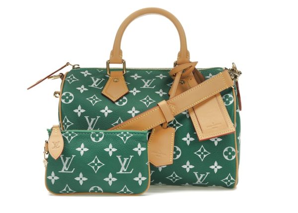 Louis Vuitton Speedy P9 Bandoulière 25 Monogram Leather Green Supply