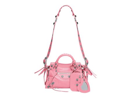 Balenciaga Neo Cagole Handbag Xs Pink Hot on Sale