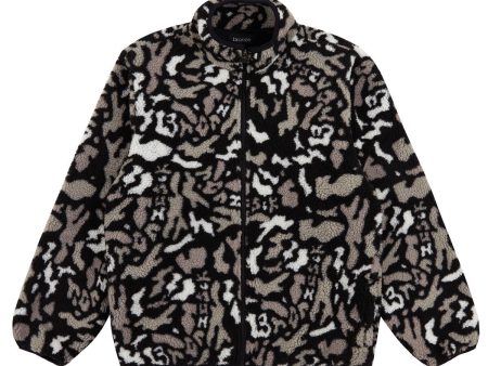 Bronze - Camo Fleece Jacket on Sale