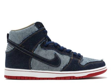 Reese Forbes x SB Dunk High  Denim  2017 SKU 881758 441 - Authentic - New in Box For Cheap