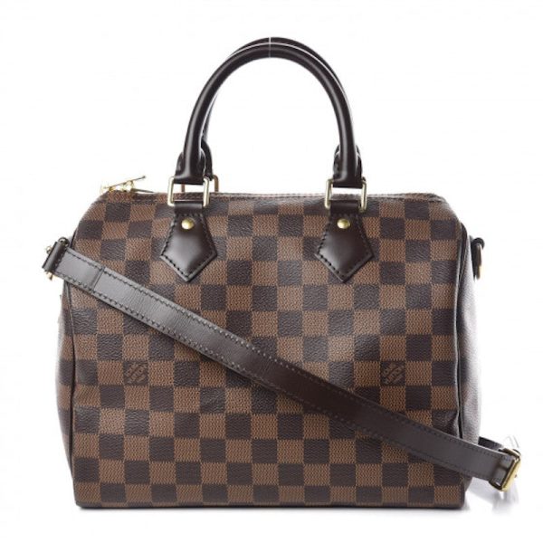 Louis Vuitton Speedy Bandouliere Damier Ebene (Without Accessories) 25 Brown For Cheap