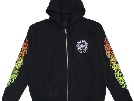 CHROME HEARTS CIRCLE GRADIENT ZIP HOODIE - AUTHENTIC -NEW WITH TAGS Online