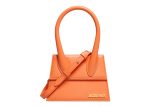 Jacquemus Le Chiquito Moyen Signature Handbag Orange Discount