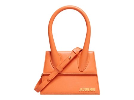 Jacquemus Le Chiquito Moyen Signature Handbag Orange Discount