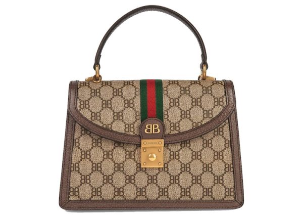 Gucci X Balenciaga The Hacker Project Small Handbag Beige Online Hot Sale