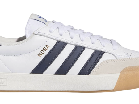 Adidas - Nora (Footwear White Navy Cloud White) Discount