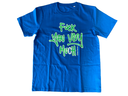 Clown - Fuck You Very Much Tee (Blue) For Cheap