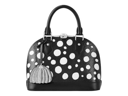 Louis Vuitton X Yayoi Kusama Alma Bb Black White For Discount