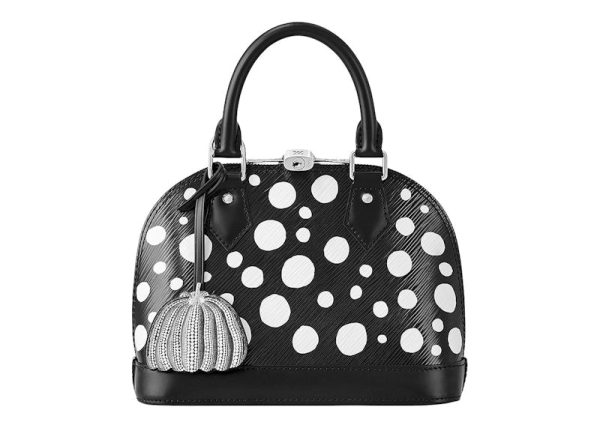 Louis Vuitton X Yayoi Kusama Alma Bb Black White For Discount