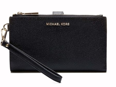 Michael Kors Double Zip Wristlet Black Fashion