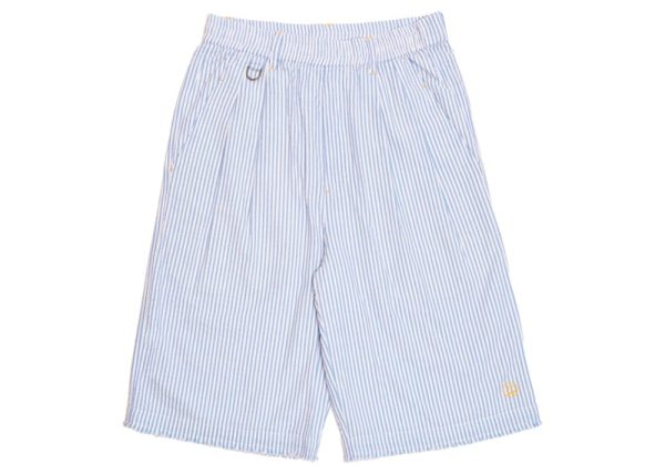 Drew House Seersucker Church Short Seersucker Blue Online Hot Sale