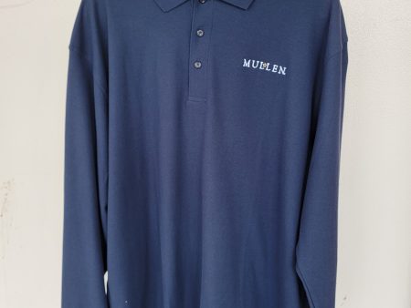 Long Sleeve Mens Navy Polo Online Sale