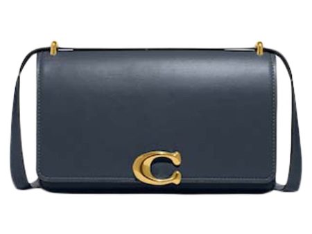 Coach Shoulder Bag Bandit Brass Denim Online Hot Sale