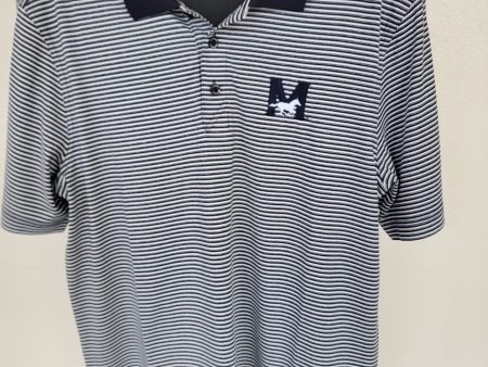 Men s Polo navy white stripe Online