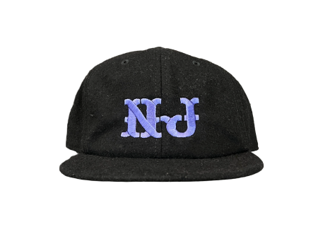 NJ - Todd Bratrud Logo Wool Hat (Black Purple) Online