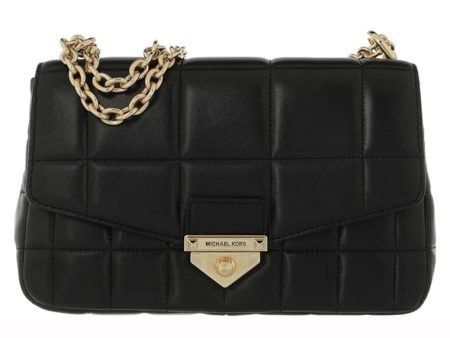 Michael Kors Small Chain Shoulder Bag Black on Sale