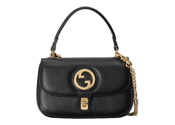 Gucci Gucci Blondie Top-Handle Bag Black For Cheap