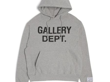 GALLERY DEPT CENTER BIG LOGO HOODIE - AUTHENTIC -NEW WITH TAGS For Sale