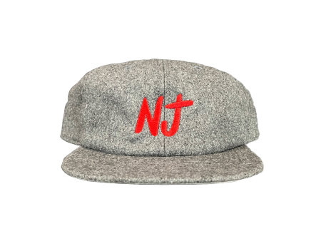 NJ - Thomas Campbell Logo Wool Hat (Grey Red) Discount