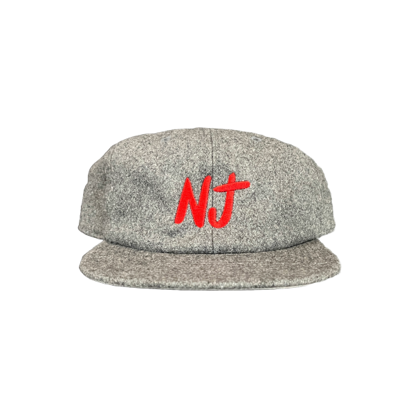 NJ - Thomas Campbell Logo Wool Hat (Grey Red) Discount