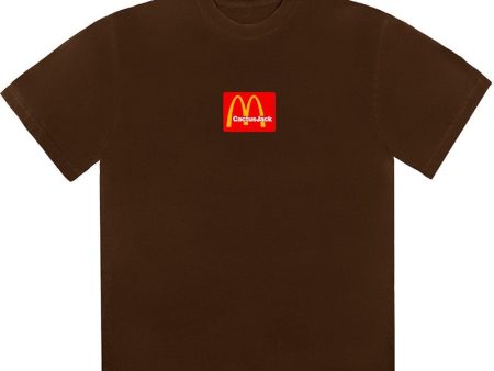 Travis Scott X Mcdonald S Sesame Iii T-Shirt Brown Online now