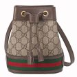 Gucci Ophidia Bucket Bag Gg Supreme Mini Beige Ebony Discount