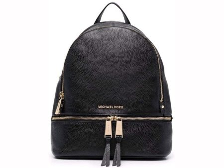 Michael Kors Rhea Zip Backpack Black on Sale