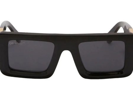 Off-White Leonardo Sunglasses Black For Cheap