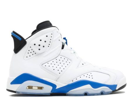 Air Jordan 6 Retro  Sport Blue  2014 SKU 384664 107 - Authentic - New in Box Discount