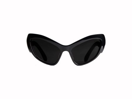 Balenciaga Womens Hamptons Cat Sunglasses Black Online