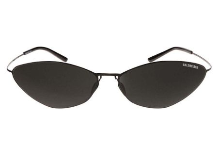 Balenciaga Malibu Round Sunglasses Black Discount