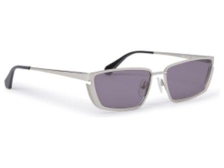 Off-White Richfield Sunglasses Silver Dark Grey Hot on Sale