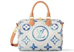 Louis Vuitton Speedy Bandouliere 25 Lagoon Blue For Cheap