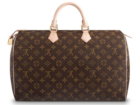 Louis Vuitton Speedy Monogram 40 Brown Online Sale