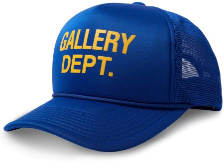 GALLERY DEPT LOGO TRUCKER HAT - AUTHENTIC -NEW WITH TAGS For Discount