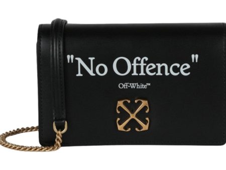 Off-White Jitney 0.5 Quote Shoulder Bag Black on Sale