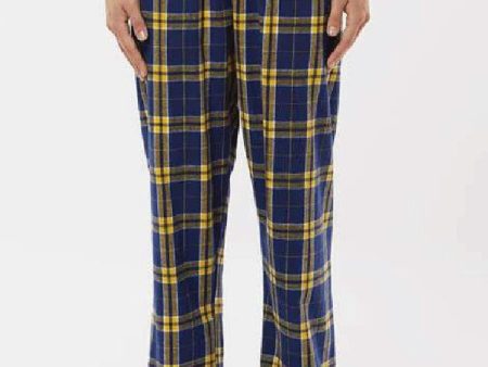 Boxcraft Flannel Pants Blue & gold Supply