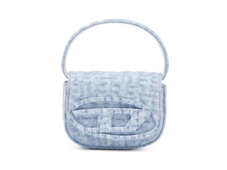 Diesel 1Dr Xs Shoulder Bag Denim Light Blue Sale