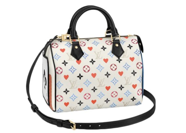 Louis Vuitton Speedy Bandouliere 25 Game On White For Discount