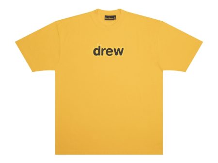 Drew House Secret T-Shirt Golden Yellow Online Sale