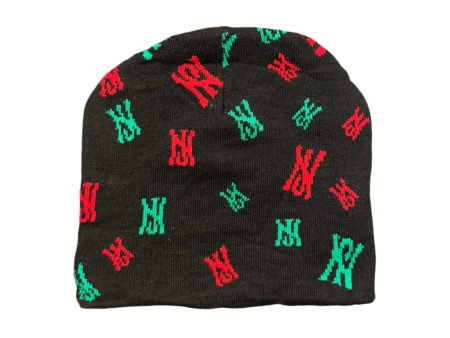 NJ - Street Logo Reversible Skully Beanie on Sale