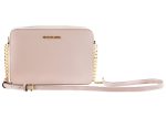 Michael Kors Jet Set East West Crossbody Bag Large Powder Blush Supply