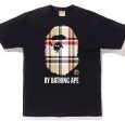 Bape A Bathing Ape Check By Bathing Tee Black Beige Online