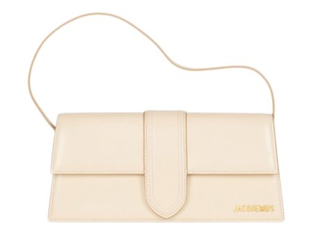 Jacquemus Le Bambino Long Flap Shoulder Bag Ivory Online